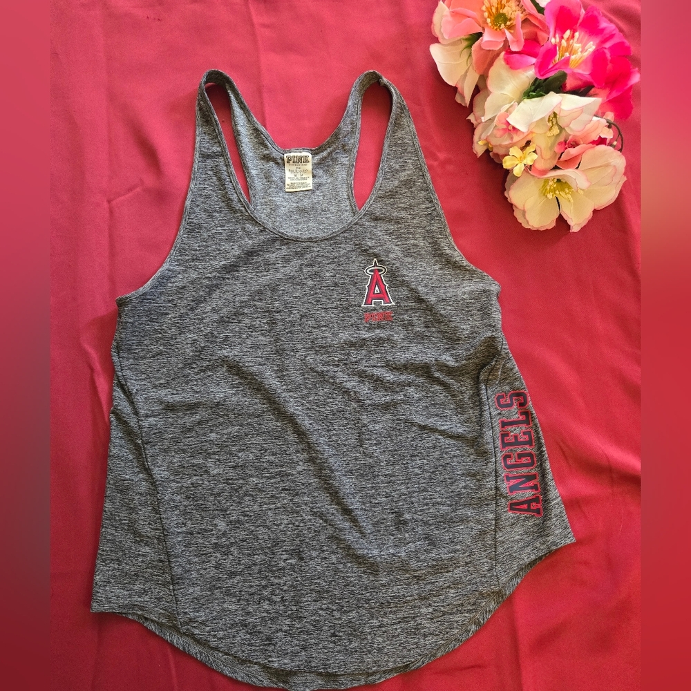Pink Gray woman's top